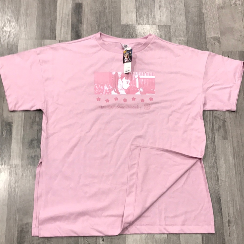 Demon slayer pink  limited edition t-shirt❤️‍🔥NWT